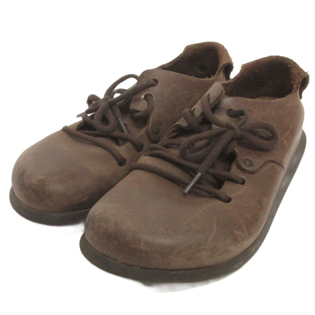 極美品　ビルケンシュトック【27.0】モンタナ 本革 レザー ブラウン 茶 極美品 ビルケンシュトック【27.0】モンタナ 本革 レザー ブラウン 茶