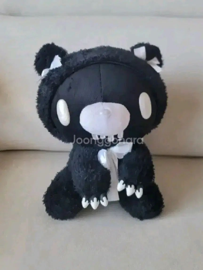 チャックスGP No587 いたずらぐまのグル〜ミ〜ぬいぐるみ白黒