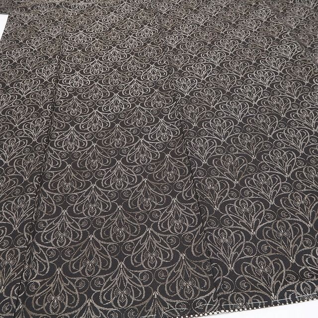  ❁tomihisa❁ ほていやオリジナル 西陣まいづる 着物 花も実もある洒落衣 正絹 仕付け糸付 胴抜き仕立て お召 5364 小紋 着物