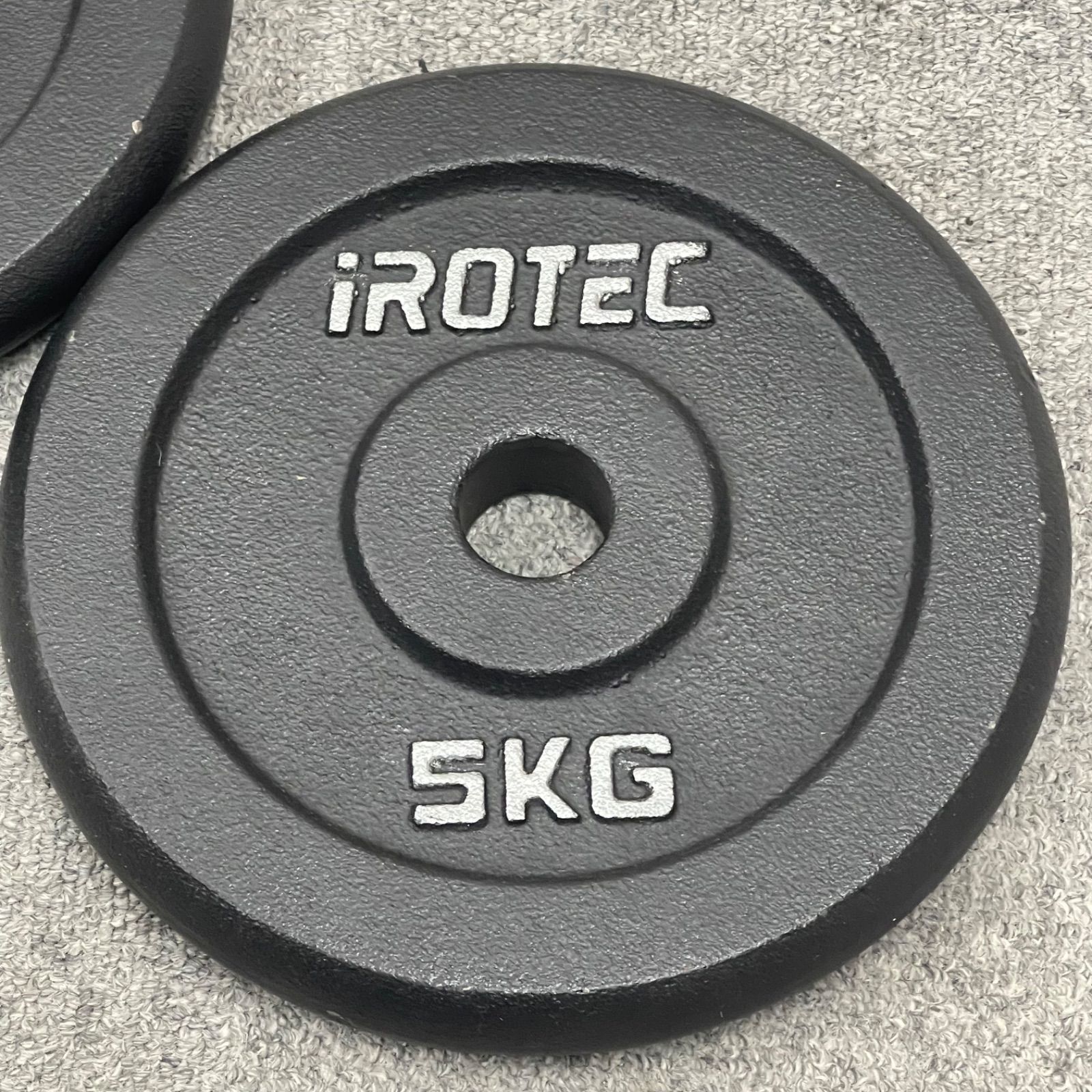NPA】① iROTEC アイロテック ダンベルプレート 5kg 2枚 10kg - メルカリ