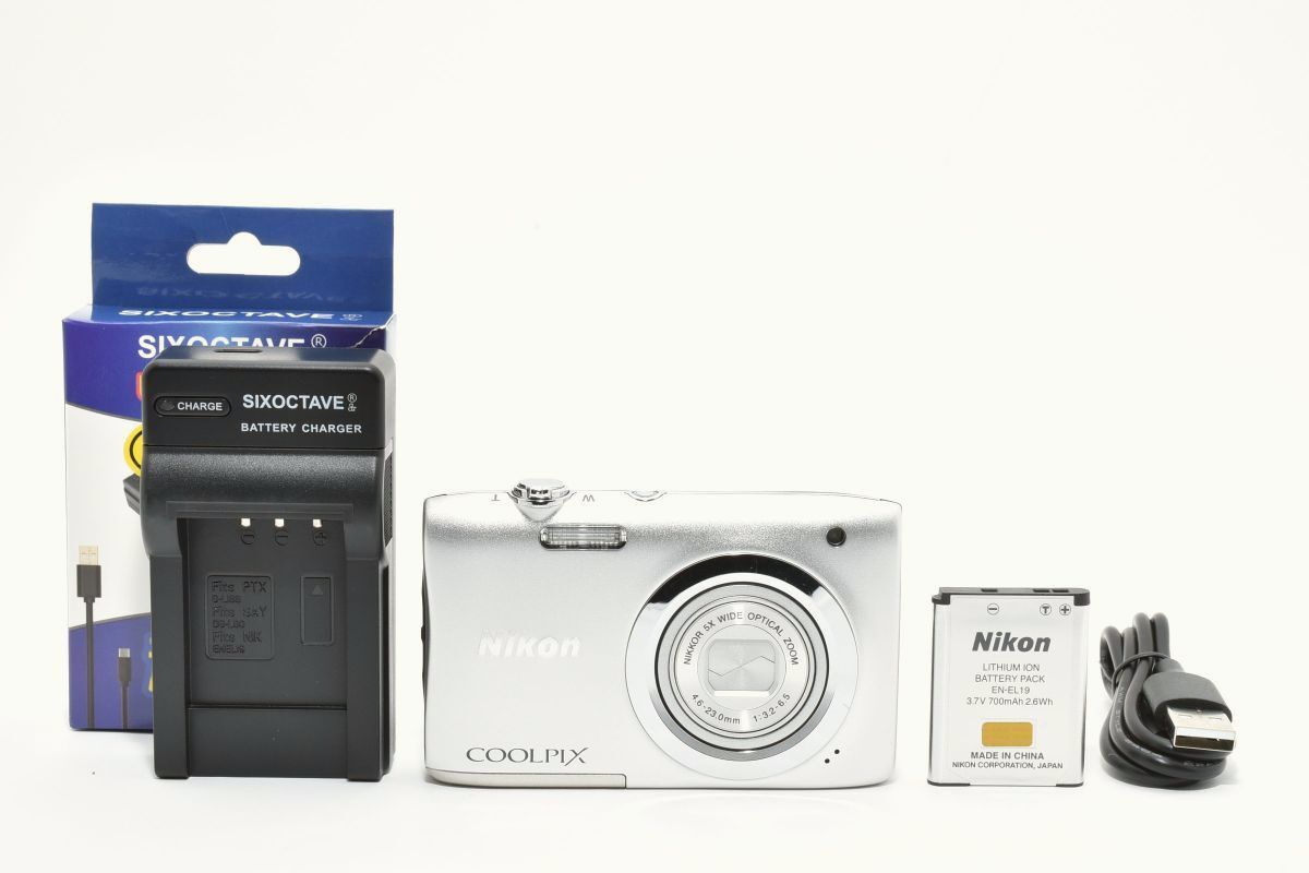 極美品｜Nikon COOLPIX A100 光学5倍 2005万画素 クールピクス