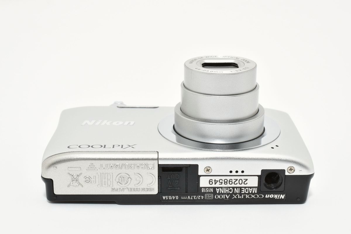 極美品｜Nikon COOLPIX A100 光学5倍 2005万画素 クールピクス