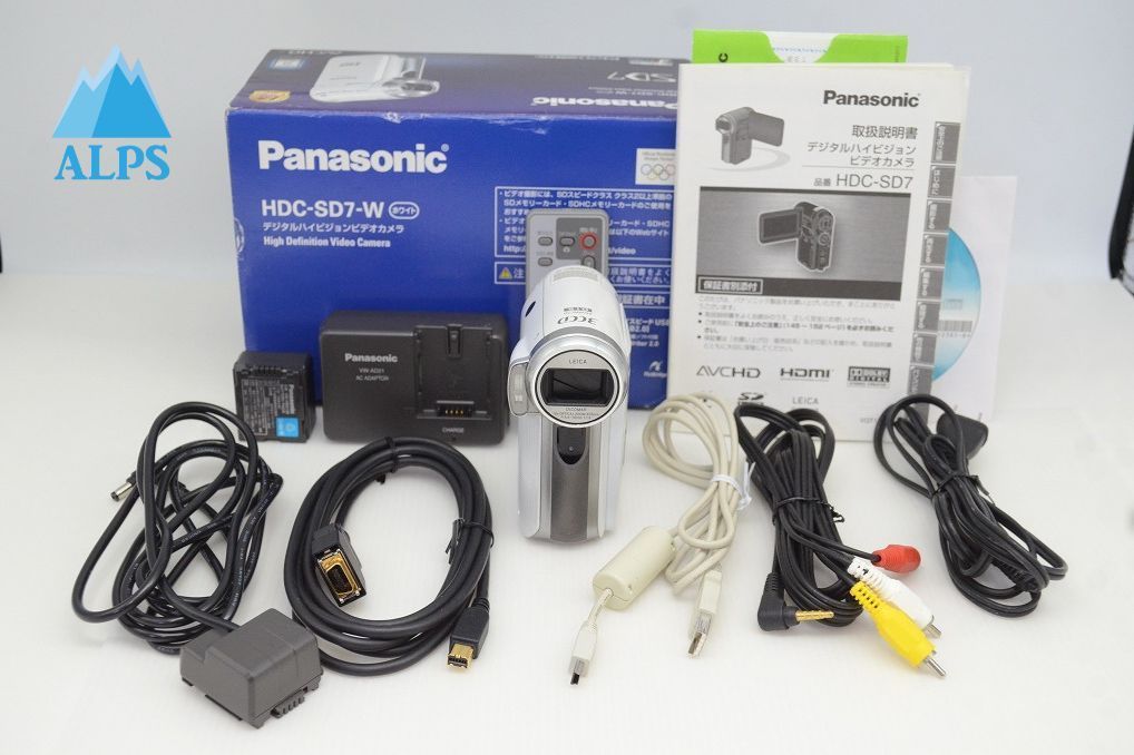 Panasonic パナソニック デジタルカメラ HDC-SD7-W Panasonic パナソニック デジタルカメラ HDC-SD7-W HDC-SD7 | デジタル