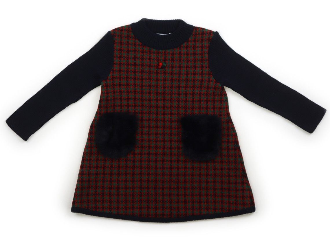 ファミリア ワンピース 90 美品　familiar 女の子 ファミリア/familiar】ワンピース 90サイズ 女の子【子供服・ベビー服