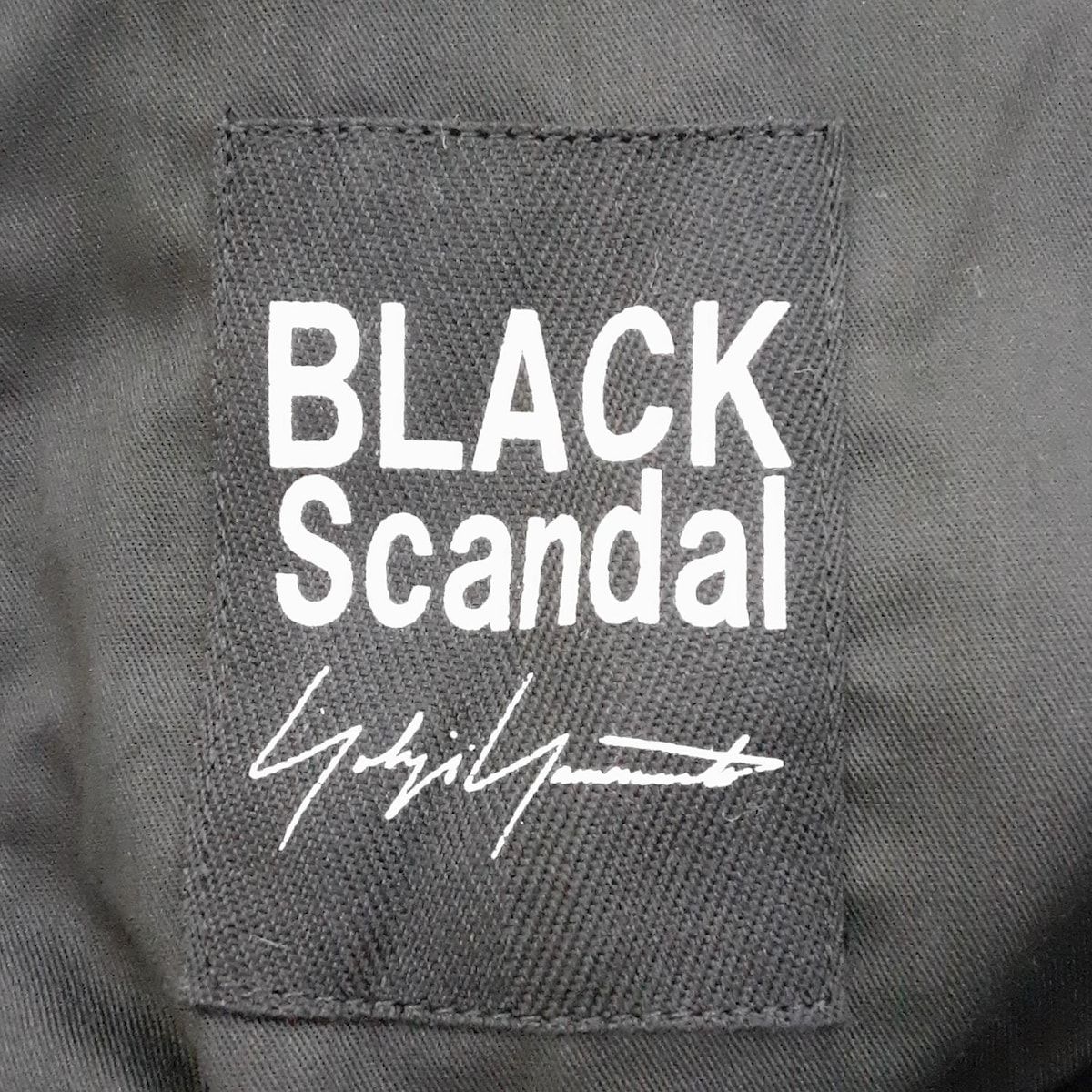 BLACK Scandal Yohji Yamamoto(ブラックスキャンダルヨウジヤマモト