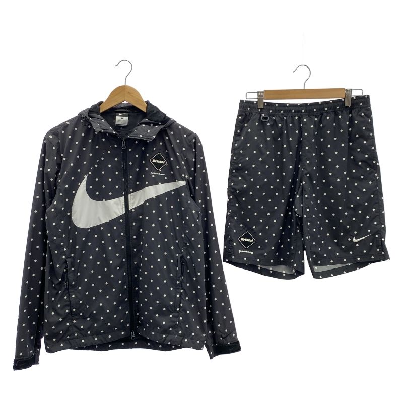 中古】F.C.Real Bristol 15AW/POLKA DOT PRACTICE JACKET & PANTS