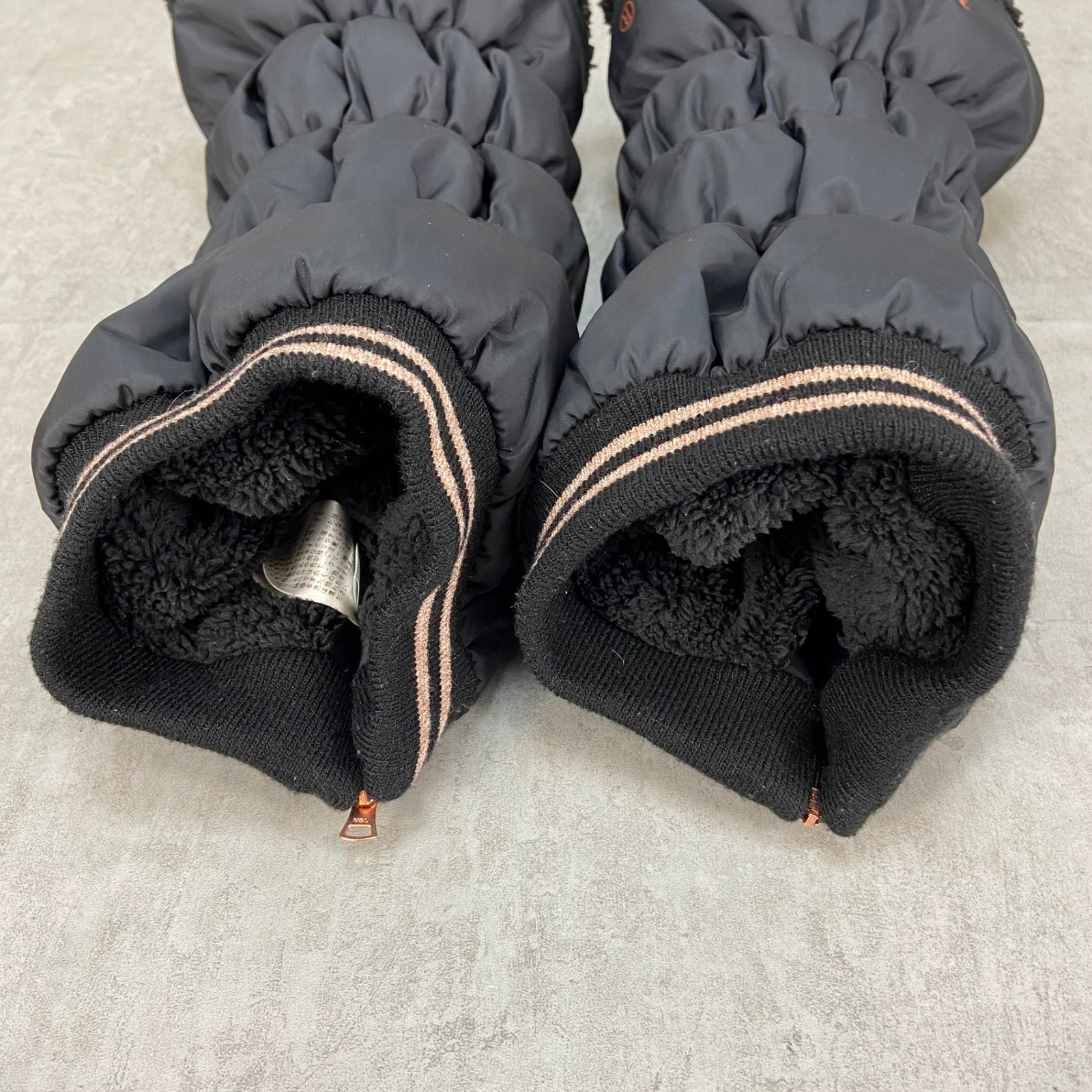 MARK＆LONA レディースゴルフウェア レッグウォーマー ブラック