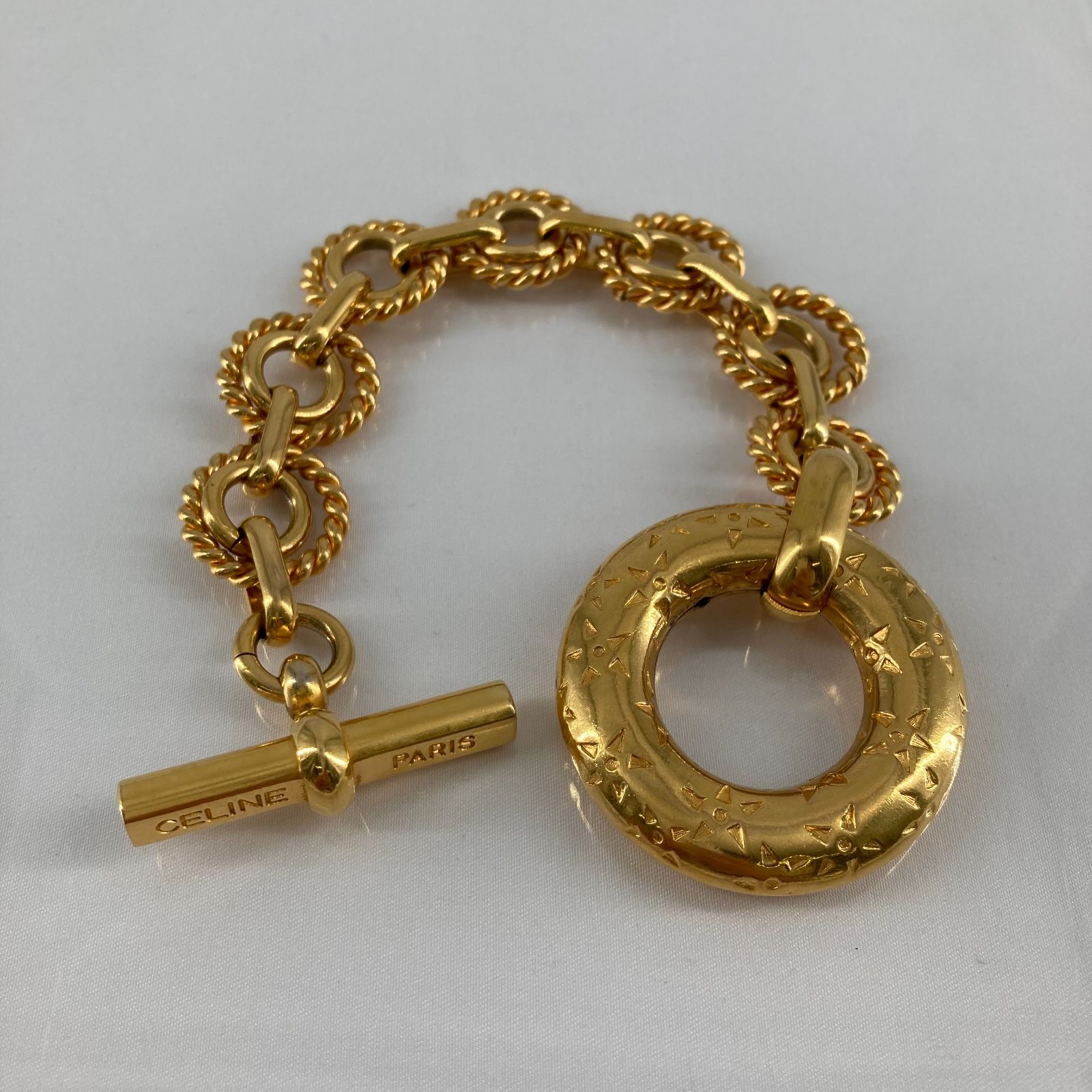 CELINE（セリーヌ） ブレスレット GP ゴールド - メルカリ