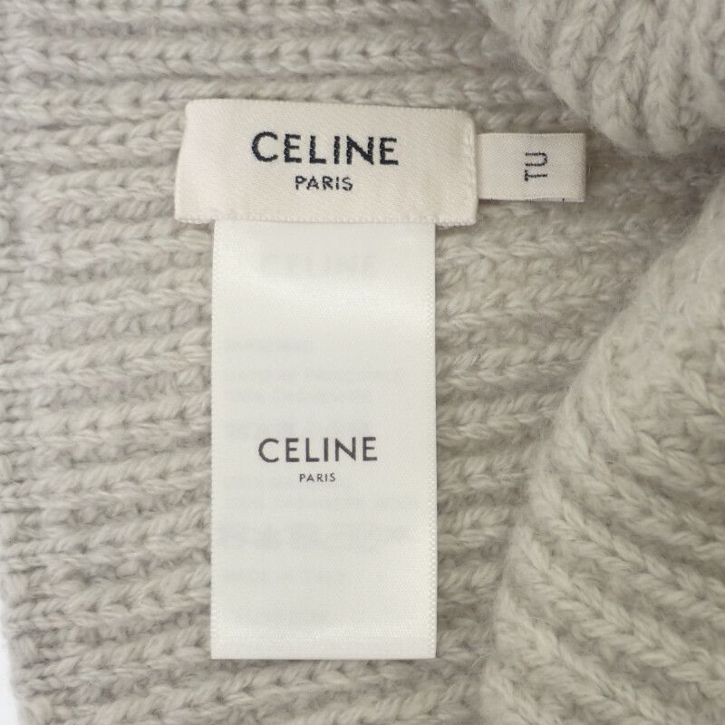 CELINE】セリーヌ CELINE トリオンフ 2AA32384D ニットキャップ
