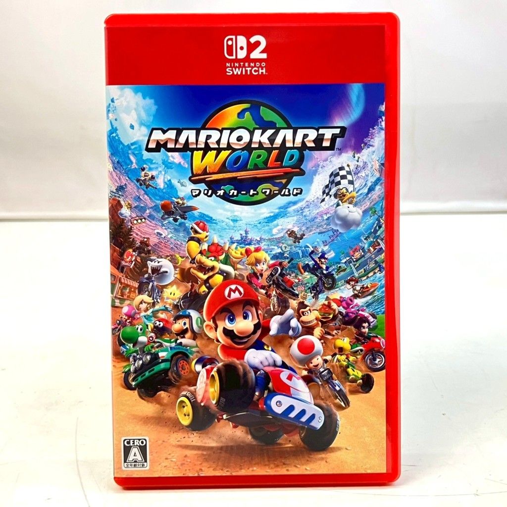 01w-5712 〇 Nintendo Switch 2 ソフト マリオカート ワールド 動作