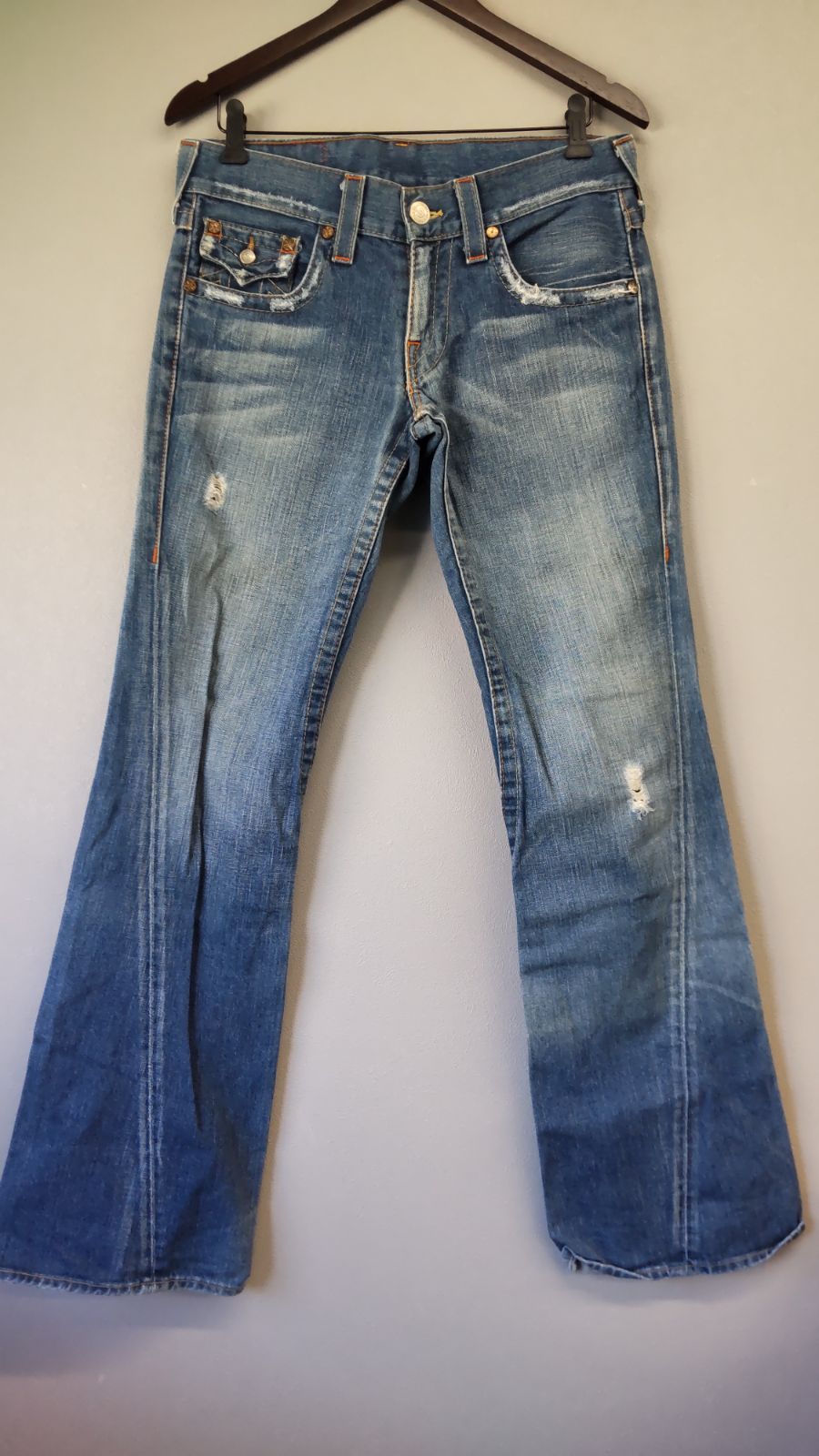 M11055 【TRUE RELIGION】 トゥルーレリジョン 803 デニム ブーツ