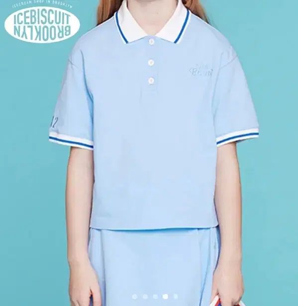 アイスビスケット 新品/145 クロップド ポロTシャツ 公式通販