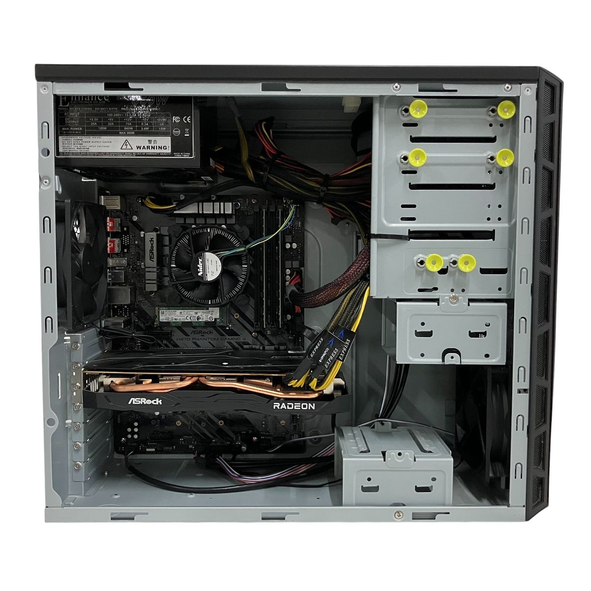 FRONTIER デスクトップPC i7 10700F Radeon 6700XT メモリ16GB SSD1TB