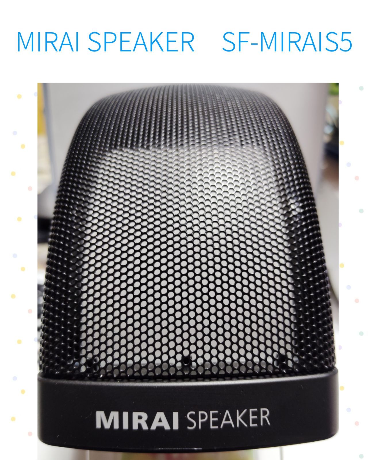 MIRAI SPEAKER SF-MIRAIS5 ミライスピーカー サウンドファン(株