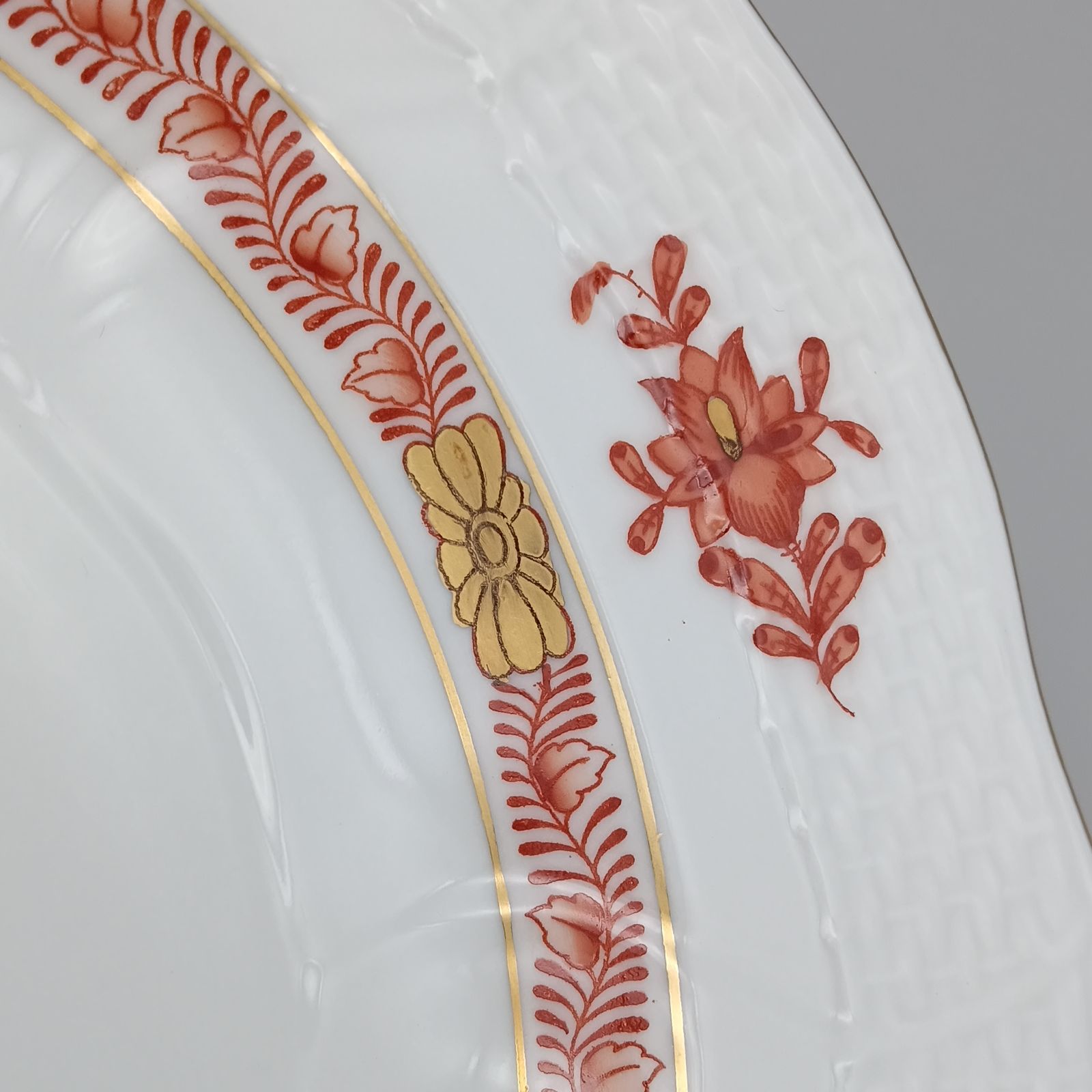 ヘレンド アポニー オレンジ プレート 中皿 20cm ペア HEREND - メルカリ