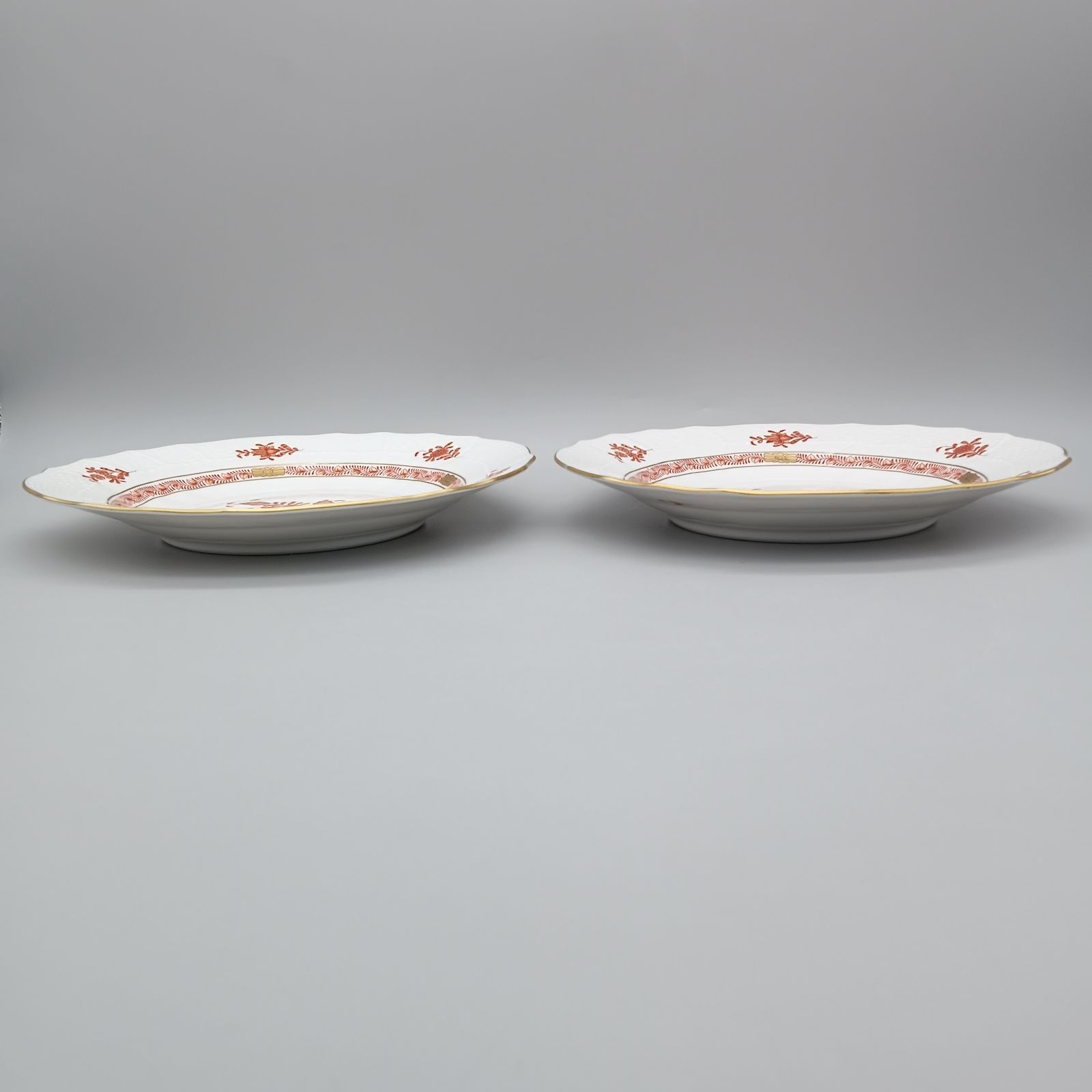 ヘレンド アポニー オレンジ プレート 中皿 20cm ペア HEREND - メルカリ