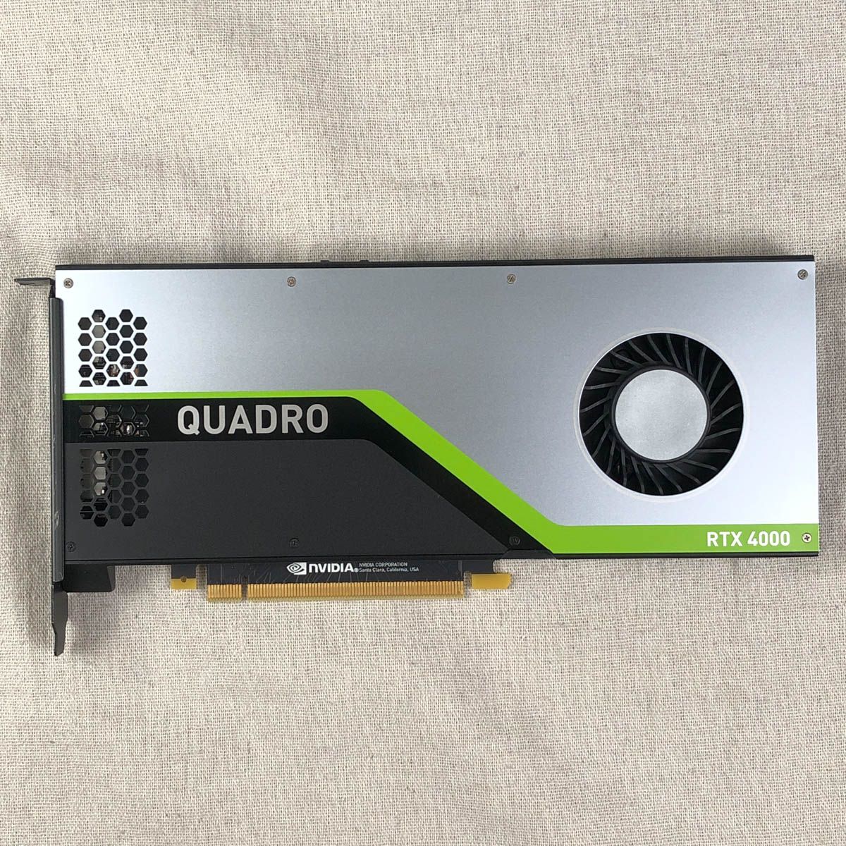画面出力確認済】GPU グラフィックボード NVIDIA QUADRO RTX 4000