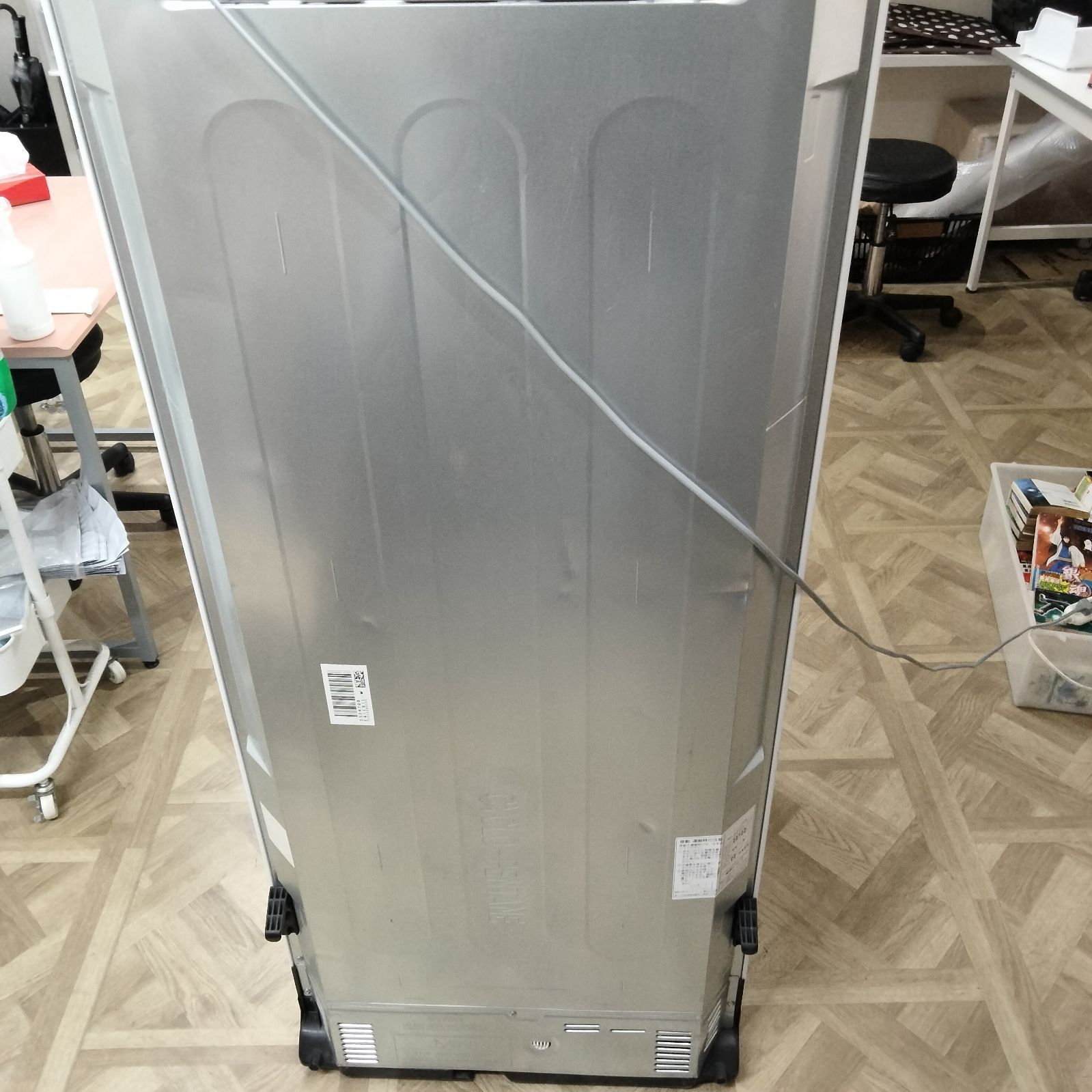 N-6543] Panasonic ノンフロン冷凍冷蔵庫 406L NR-E41EX1-W形 2024年製