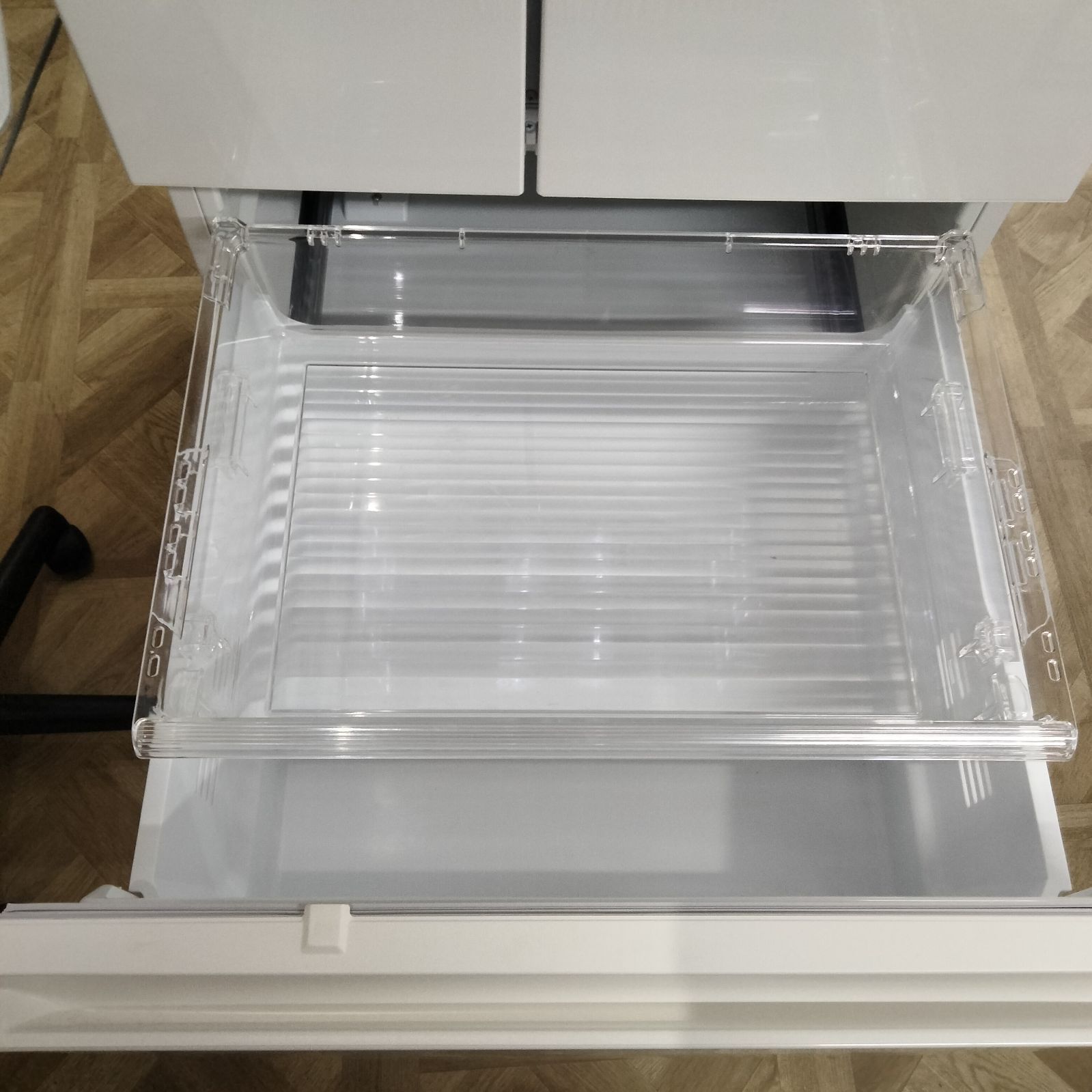 N-6543] Panasonic ノンフロン冷凍冷蔵庫 406L NR-E41EX1-W形 2024年製