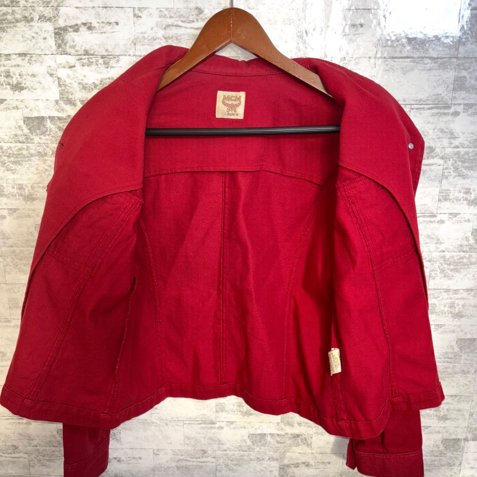 MCM Legere 90s デニムジャケット ビンテージ Gジャン Mサイズ 貴重 
