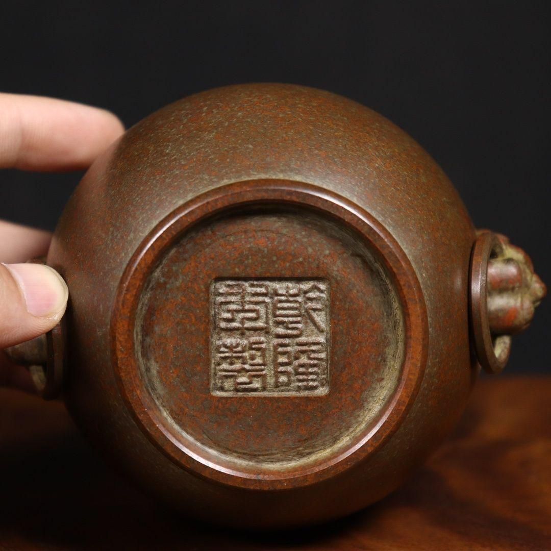 銅器 故宮壺 風水 開運 客間 店舗 装飾品 工芸品 購入 置物 銅器 故宮