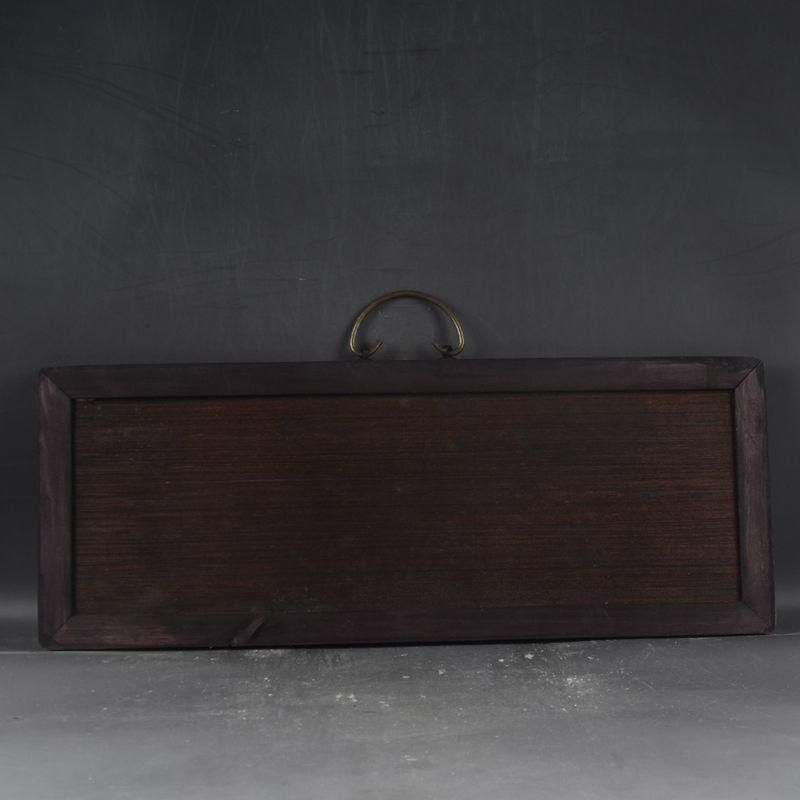 景徳鎮 青花山水紋陶板画 応接間 茶室 書斎 装飾品 工芸品 置物 - メルカリ