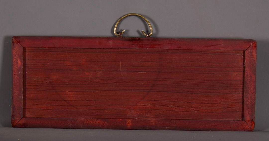 景徳鎮 配送 陶板画 福寿康寧 掛け屏 応接間玄関 茶室 装飾品 工芸品 置物