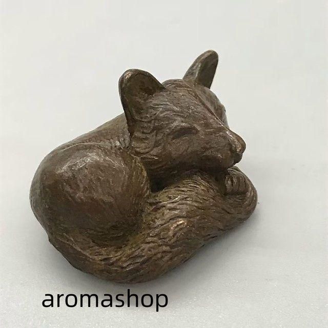 銅細工 猫 茶寵 茶玩 茶道 置物 文鎮 装飾品 工芸品 美術品 銅細工 猫 茶寵 茶玩 茶道 置物 文鎮 装飾品 工芸品 美術品