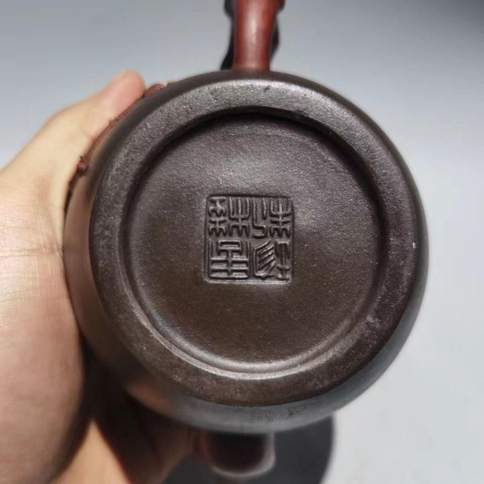 梅の花が春を告  中国古美術  紫砂壺・紫泥急須・茶壺・茶道具 梅の花が春を告 中国古美術 紫砂壺・紫泥急須・茶壺・茶道具 梅の花が