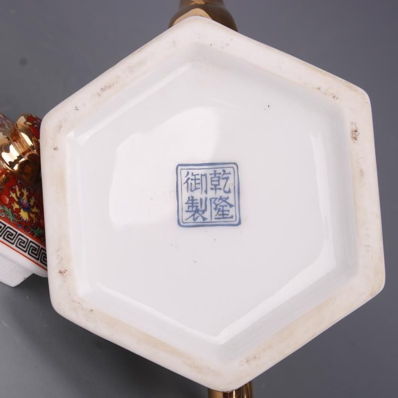 彩花鳥提梁壺 茶壺 茶道具 茶器 工芸品 美術品 置物 彩花鳥提梁壺 茶壺 茶道具 茶器 工芸品 美術品 置物 彩花鳥提梁壺