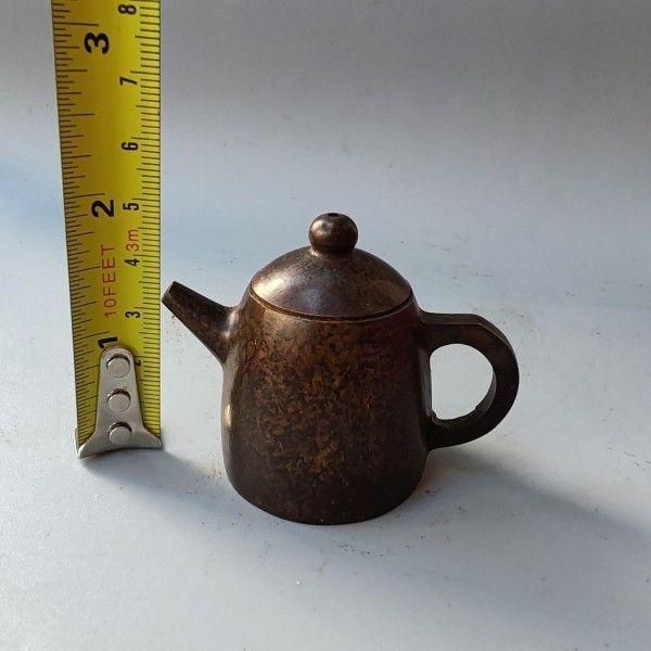 銅壺 茶道具 香道具 装飾品 工芸品 美術品 置物 - メルカリ