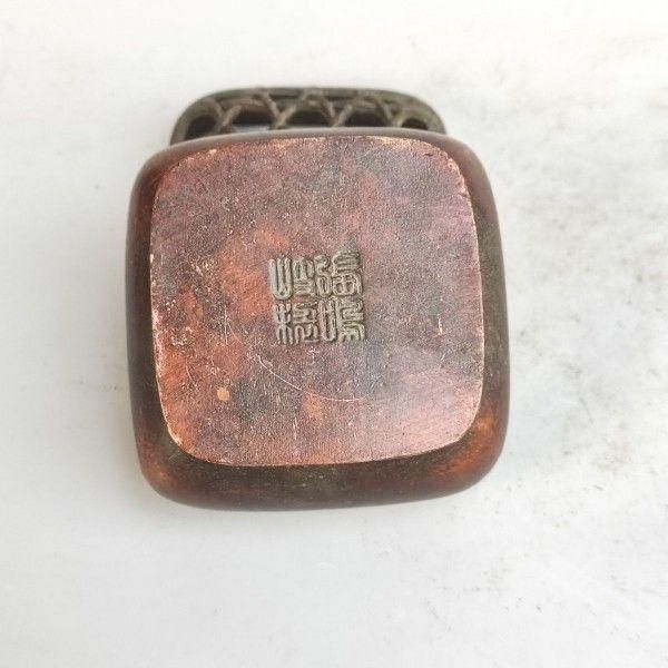 銅細工 香炉 装飾品 工芸品 美術品 置物 - メルカリ