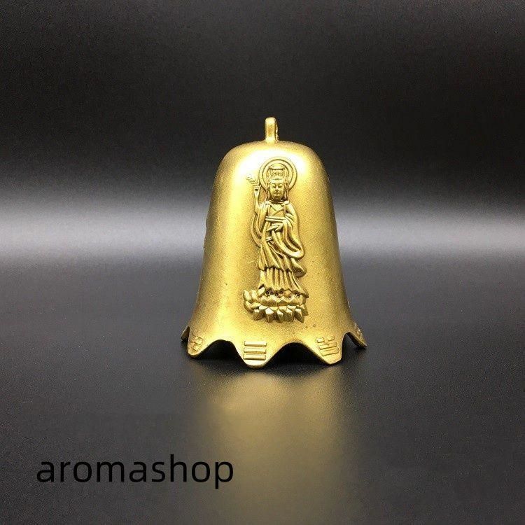 銅器 観音銅鈴 太極八卦銅鈴 風鈴 法器小鈴 開運風水 招財置物 工芸品