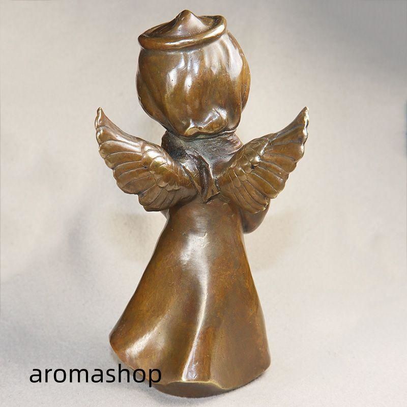 銅製 銅像 小天使 キューピットリビング 玄関 装飾品 工芸品 置物