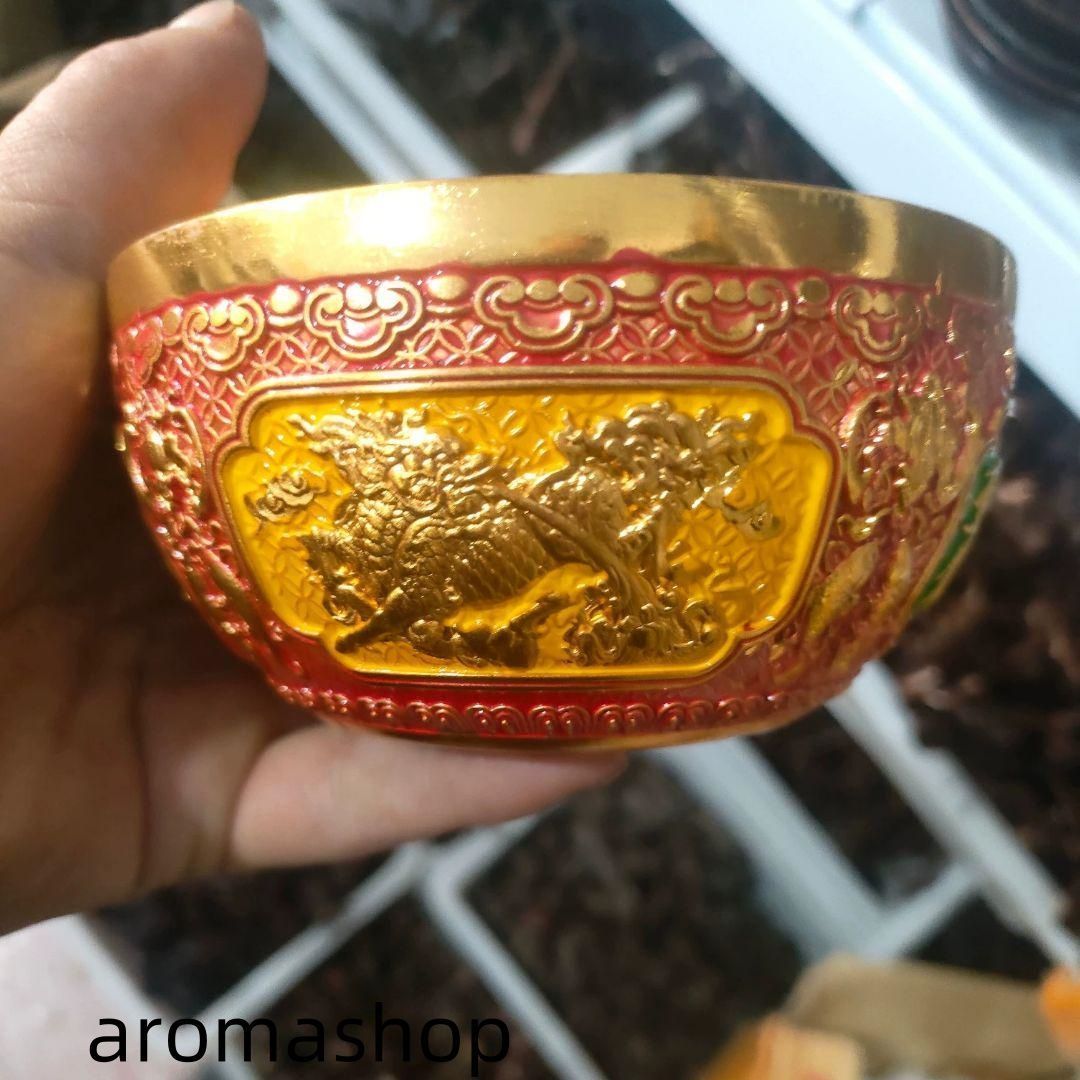 銅器 聚宝盆 金麒麟聚宝盆 応接間 玄関 招財 開運 装飾品 工芸品 置物