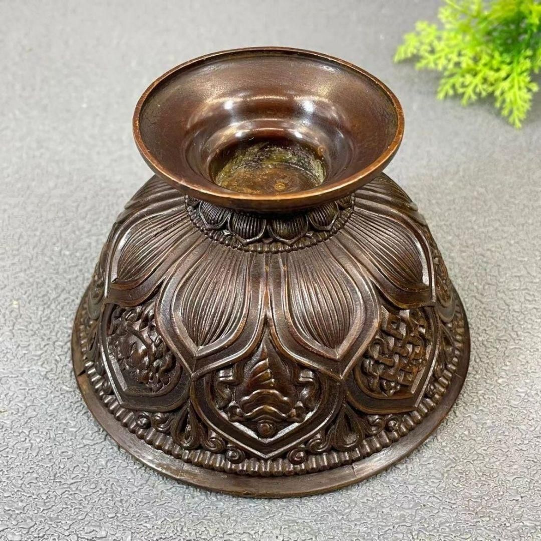 吉祥八宝聚宝盆 銅器 書道具 文房具 装飾品 工芸品 美術品 置物 八宝 銅器 吉祥聚宝盆 書道具 文房具 装飾品 工芸品 美術品 置物 八