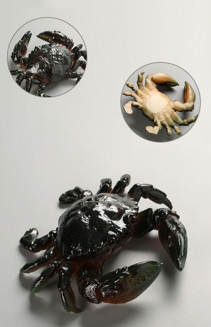 カニの置物 茶寵   茶道具  香道具  装飾品  工芸品 美術品 置物 陶磁器 カニ 茶寵 茶道具 香道具 装飾品 工芸品 美術品 置物 - メルカリ