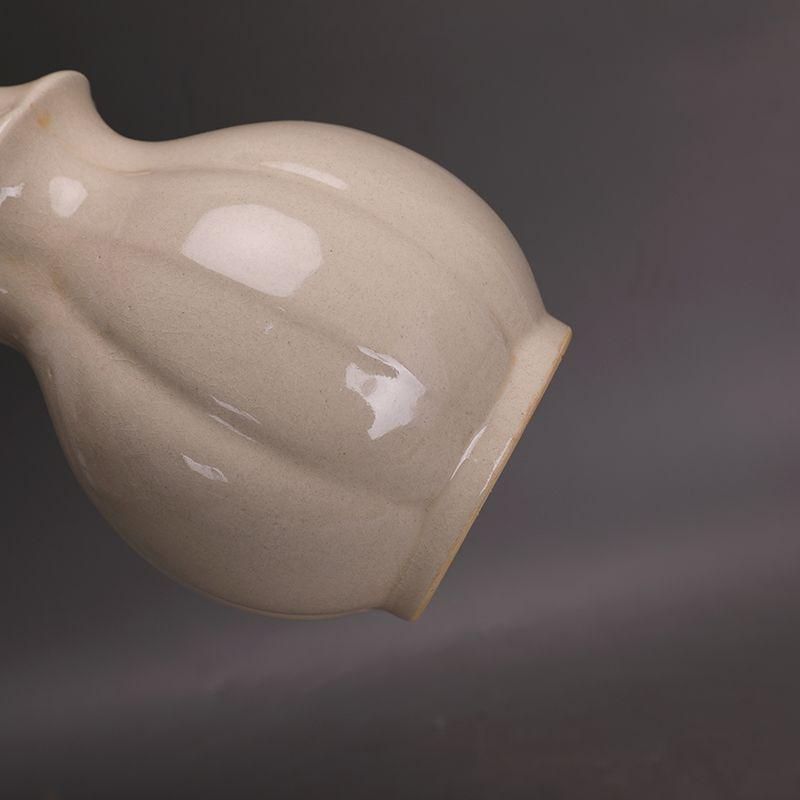 宋定窯白釉花瓶を開きま 景徳鎮 陶磁器 装飾品 現代工芸品美術品 置物