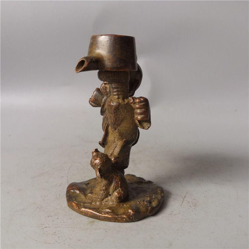 銅器 小坊主 倒流香炉 香挿 香託 茶道具 工芸品 美術品 置物 - メルカリ