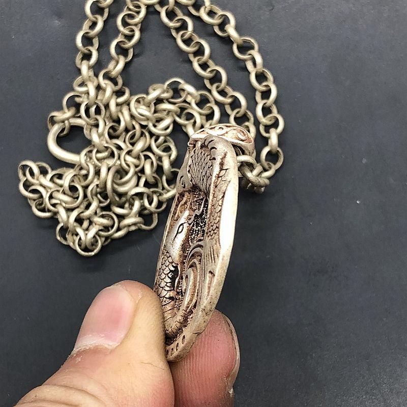 透かし彫り 双魚 のペンダント 工芸品 美術品 置物 - メルカリ