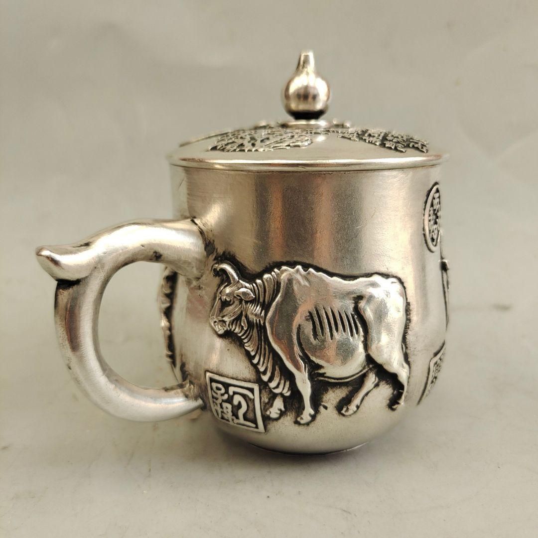 五牛豊登蓋碗 飲茶食器 中国茶器 煎茶道具 現代工芸品美術品 置物 五牛豊登蓋碗 飲茶食器 中国茶器 煎茶道具 現代工芸品美術品