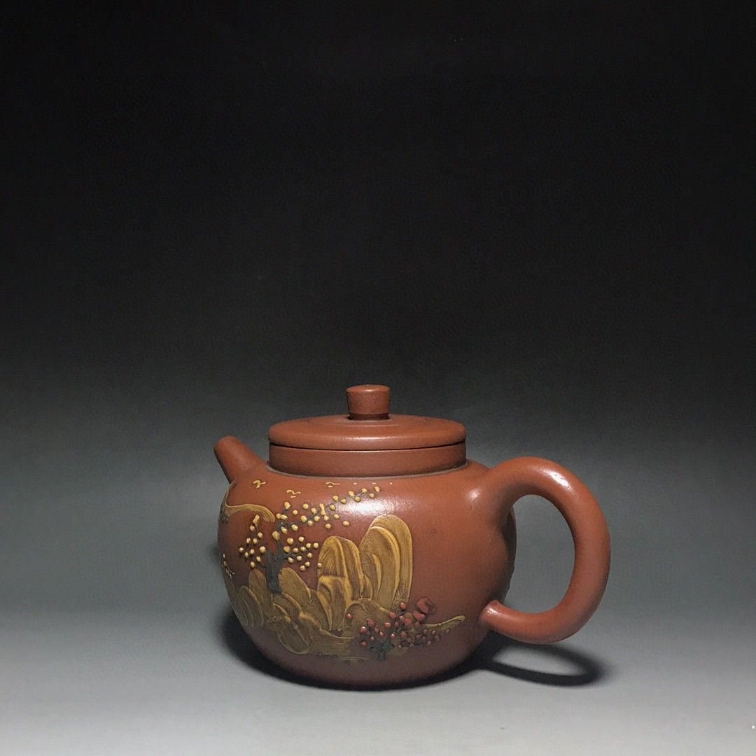 宜興 紫砂壷 円?壷 茶壺 茶道具 煎茶道具 【公式通販】