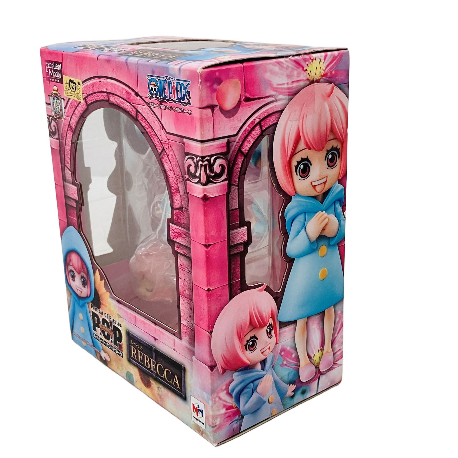 ワンピース P.O.P レベッカ（幼少期）u0026 片足の兵隊 フィギュア