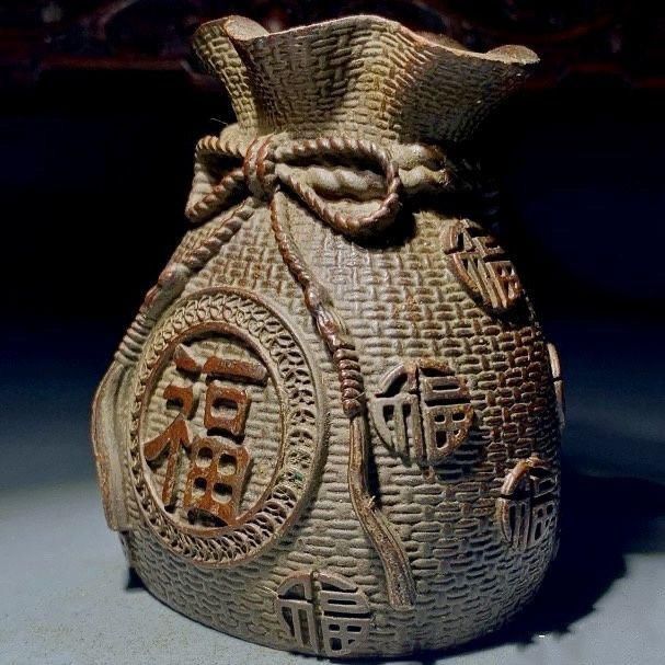 お金が袋 鎮宅辟邪 開運風水 招財 置物 工芸品 装飾 - メルカリ