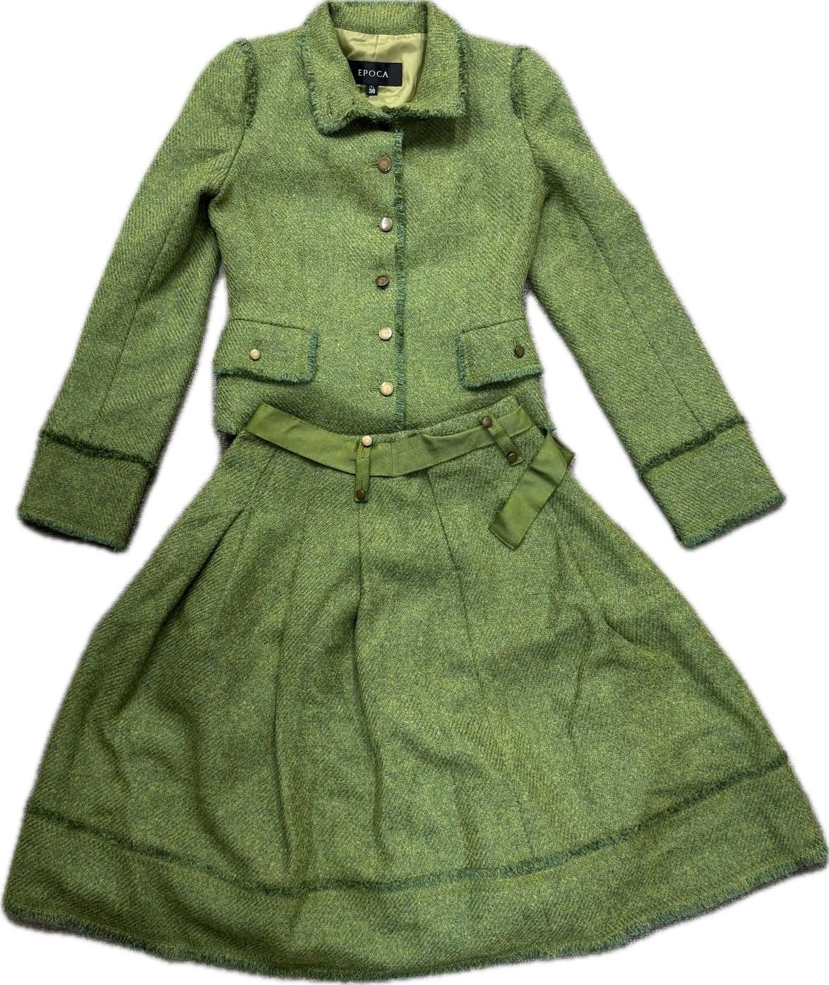 DA1714 EPOCA セットアップ レディース ツイードジャケット レディース