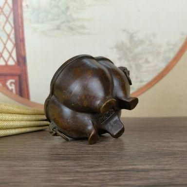 銅細工二重環炉 香道具 装飾品 工芸品 美術品 置物 - メルカリ