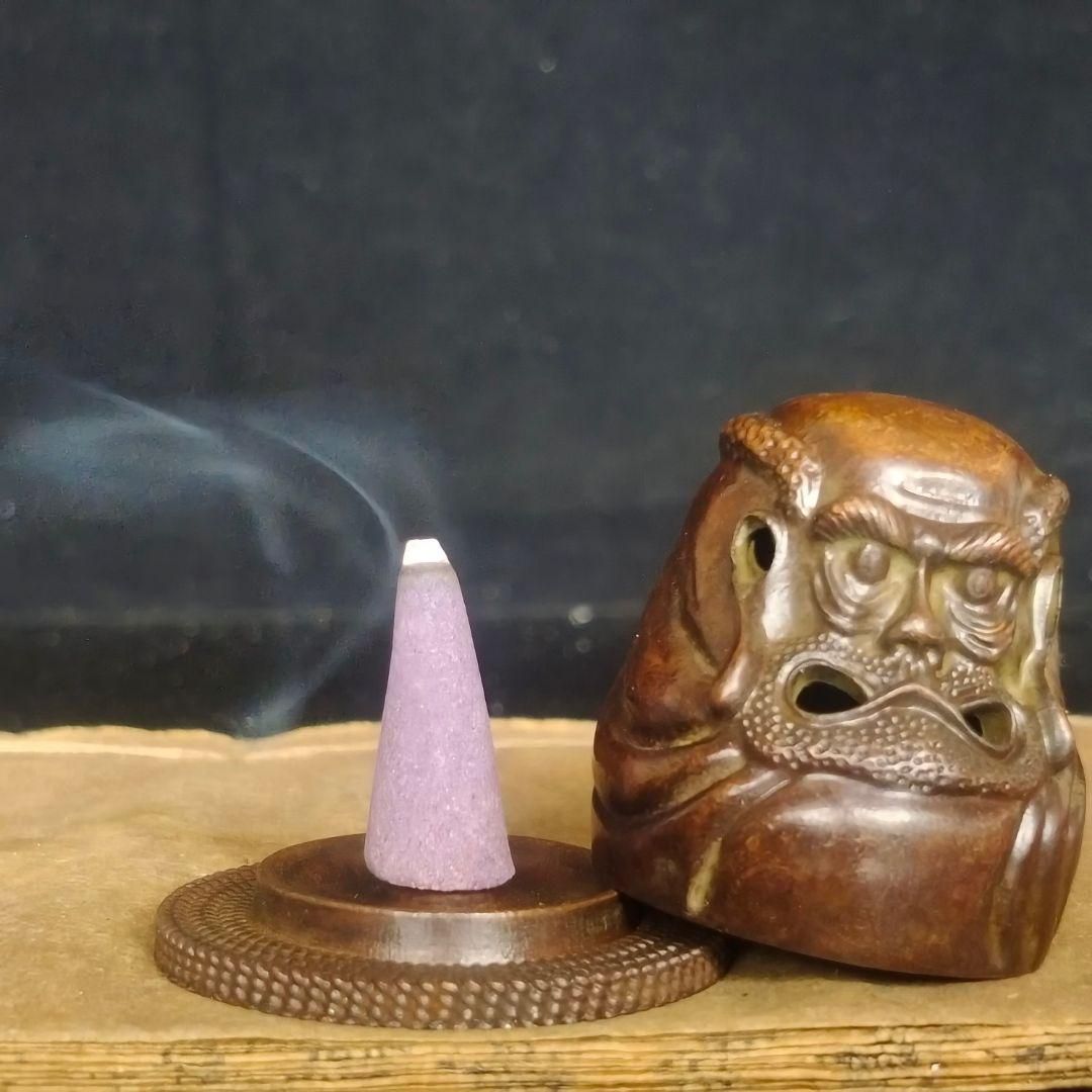 銅細工 達磨祖師仏像香炉 装飾品 工芸品 美術品 置物 - メルカリ