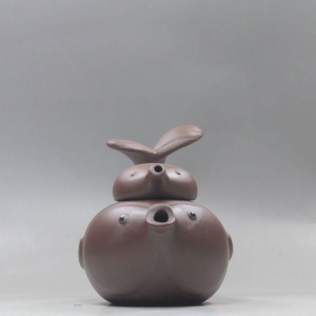 双魚紫砂壺 中国古美術 紫泥急須・茶壺・茶道具 - メルカリ