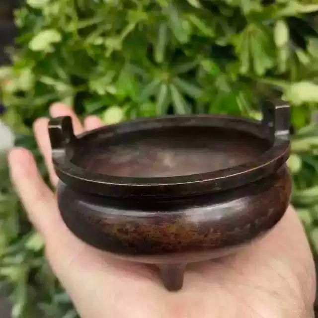 銅細工 宣徳炉 香炉 香道具 装飾品 工芸品 美術品 置物 - メルカリ
