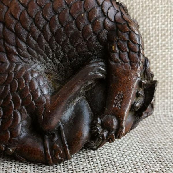 ダックのネコ 一角獣 書道具 文房具 現代工芸品 美術品 置物